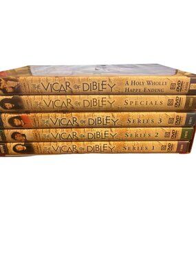Vintage Vicar Dibley Complete Collection DVDs Series 1-3 10th Anniv Holy Wholly